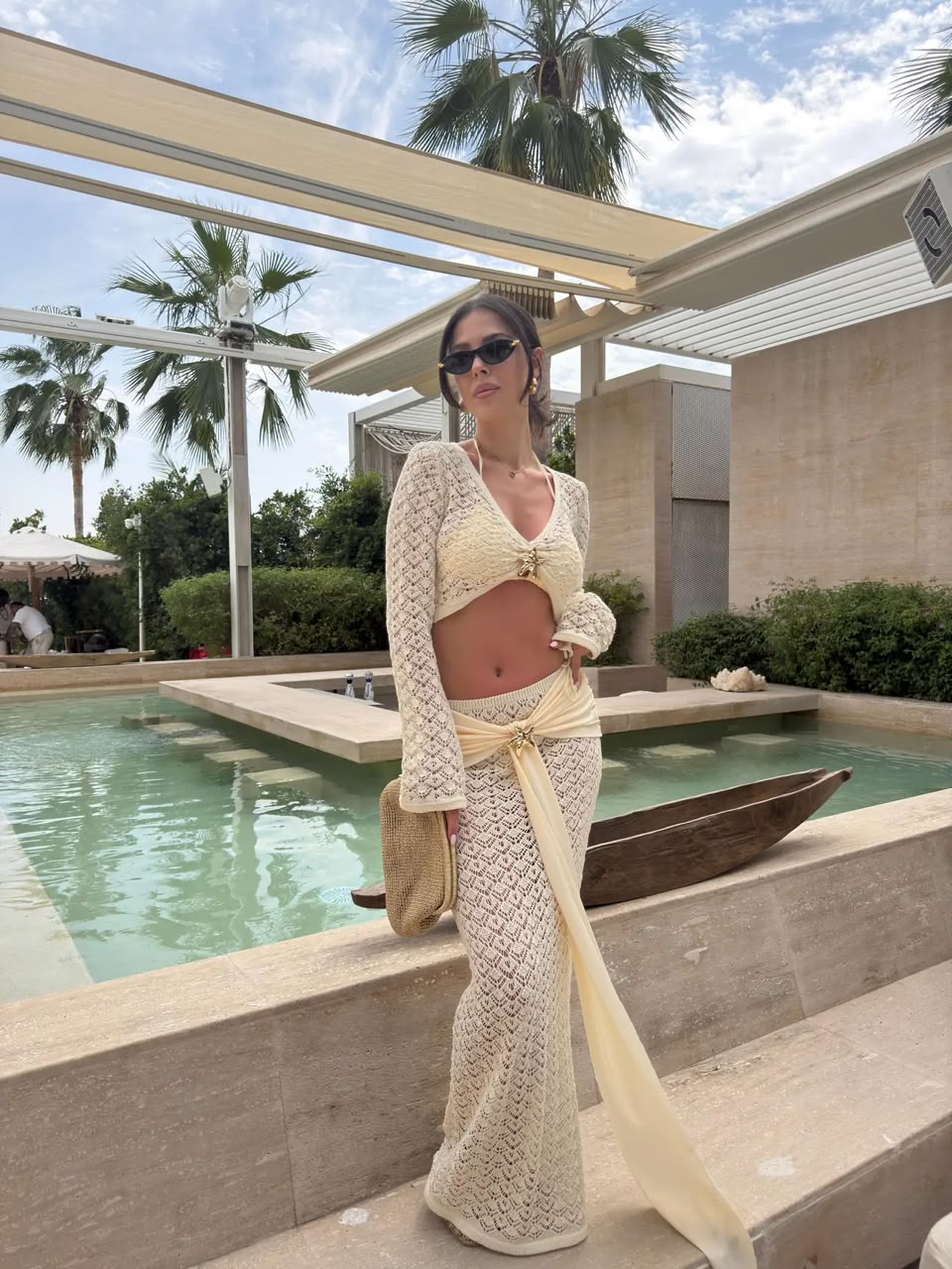 Ensemble Crochet Glamour – Esprit Vacances